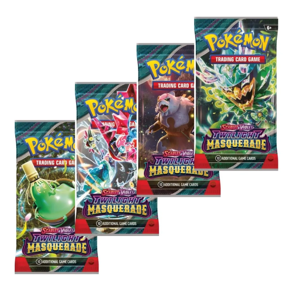 Pokemon-TCG-Twilight-Masquerade-Booster-Pack-kartorium-big-gry-limited-pokemon-grand-archive-One-Piece-gry-karciane-Disney-Lorcana