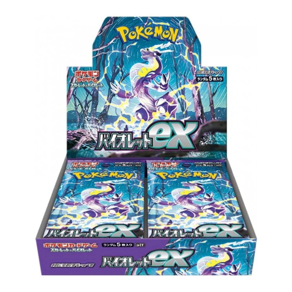 Pokemon-TCG-Violet-EX-Booster-Box-JP-kartorium-big-gry-limited-pokemon-grand-archive-One-Piece-gry-karciane-Disney-Lorcana