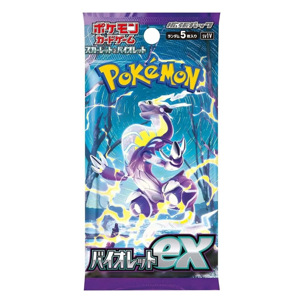 Pokemon-TCG-Violet-EX-Booster-Pack-JP-kartorium-big-gry-limited-pokemon-grand-archive-One-Piece-gry-karciane-Disney-Lorcana