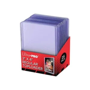 Ultra Pro: 3×4 inch Regular Toploader – 25 Pack